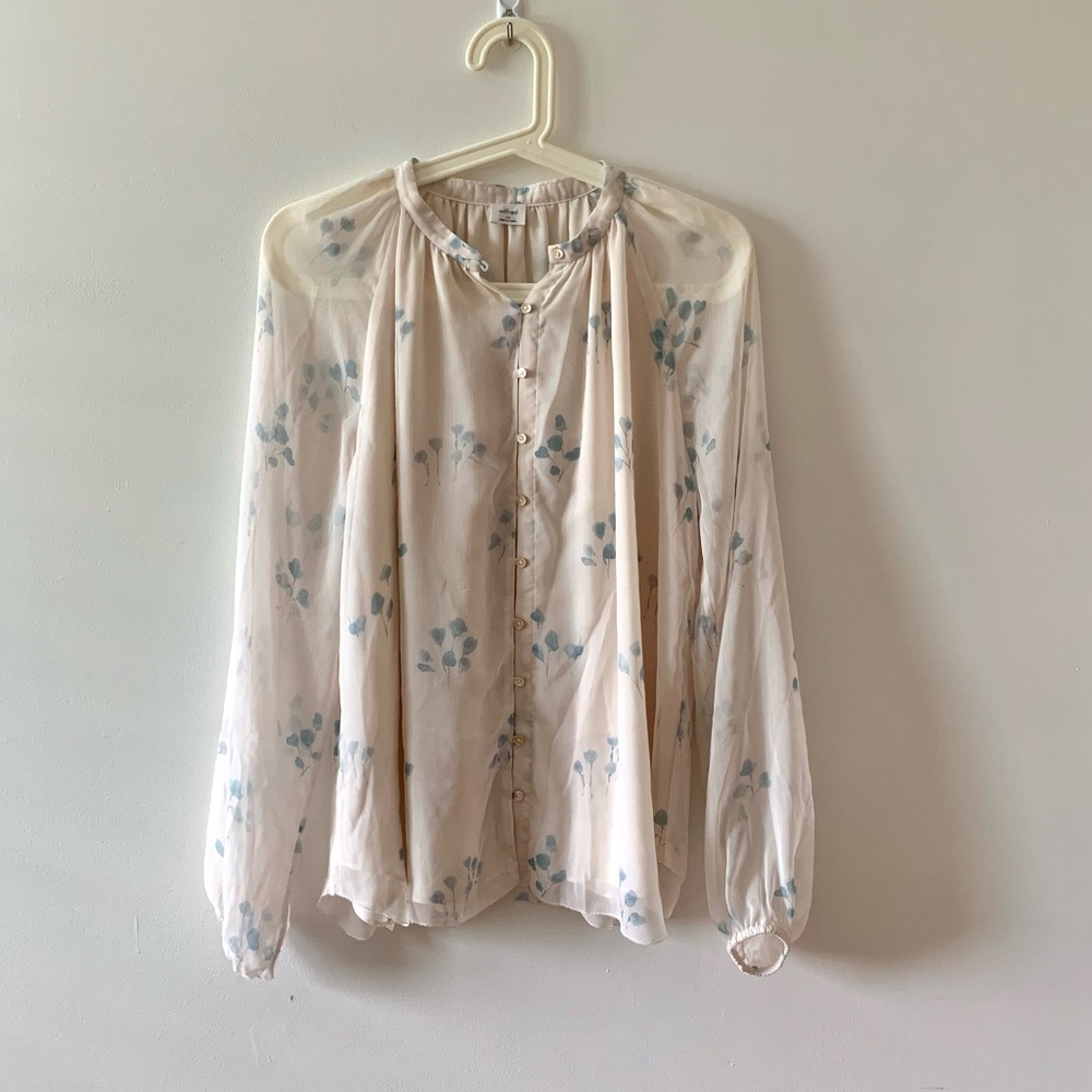 Aritzia Wilfred Button Up Blouse